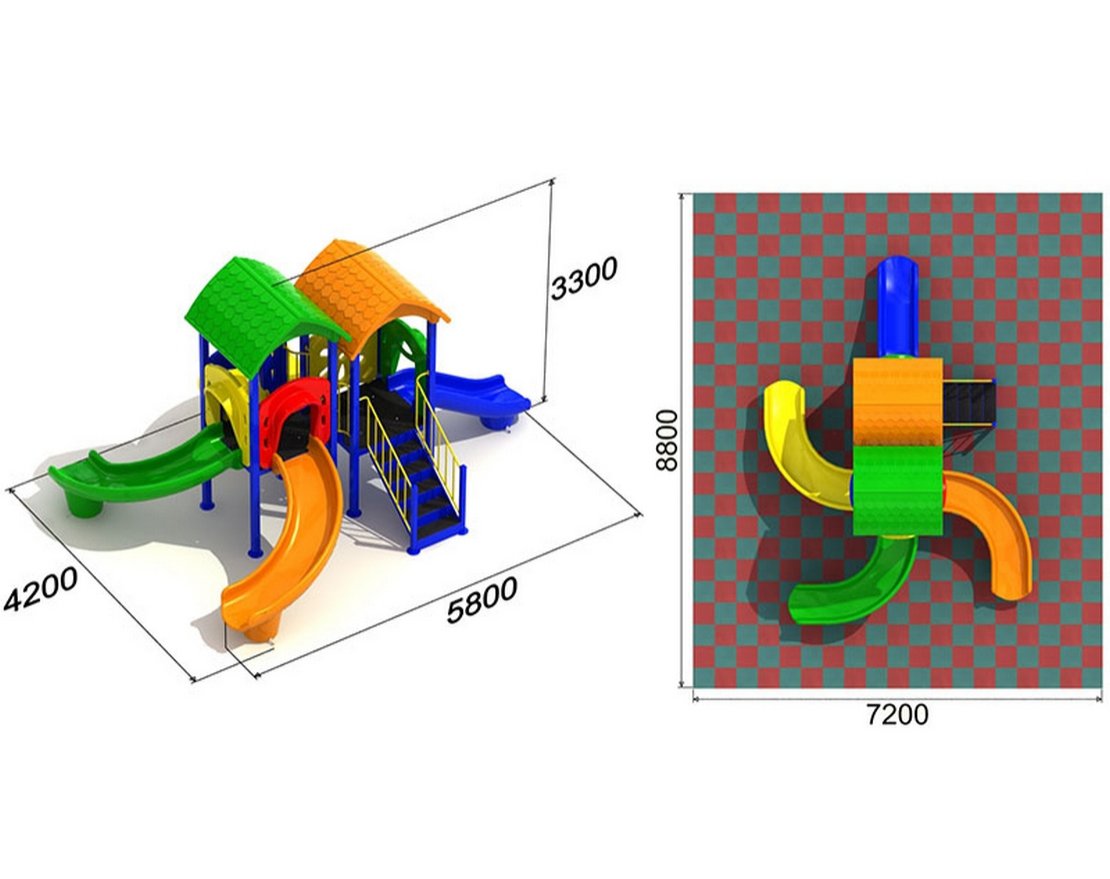Детская площадка Незабудка 3.1 - вид 3