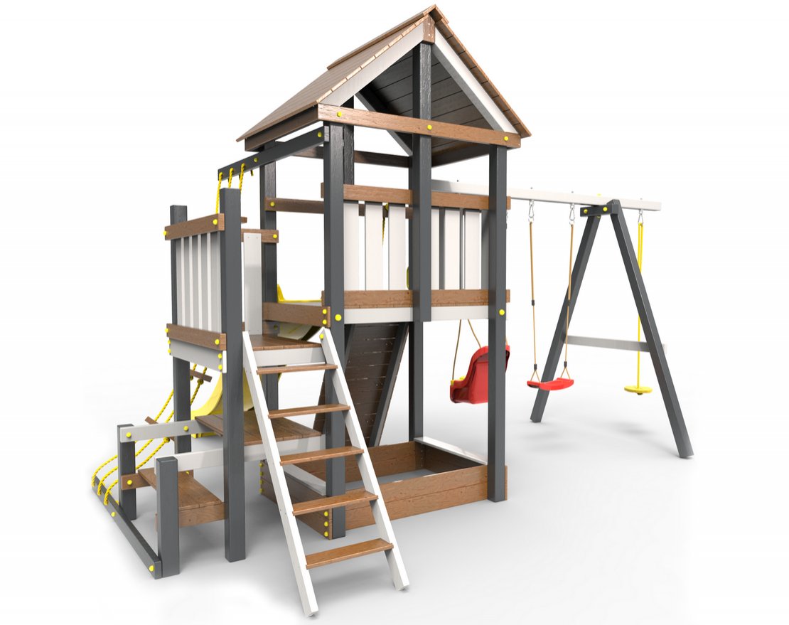 Детская игровая площадка Сорбет Ваниль Макси 1 - вид 4