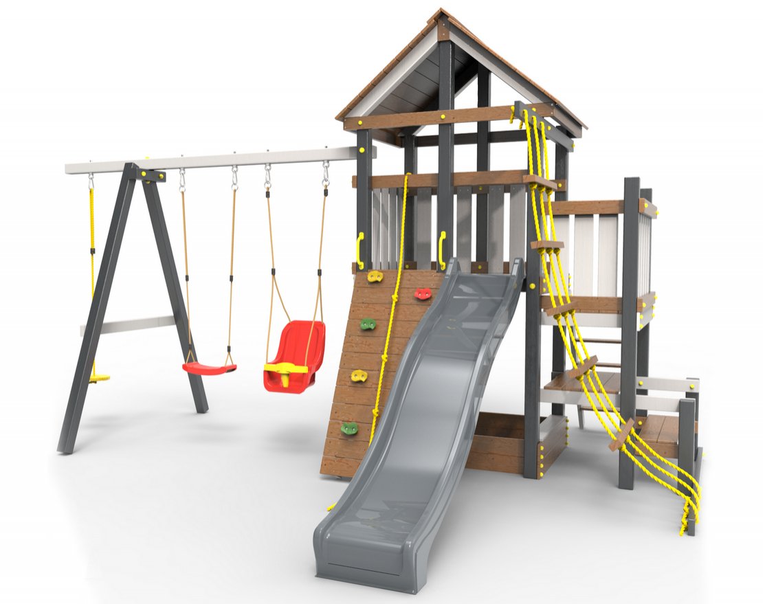 Детская игровая площадка Сорбет Ваниль Макси 1 - вид 5