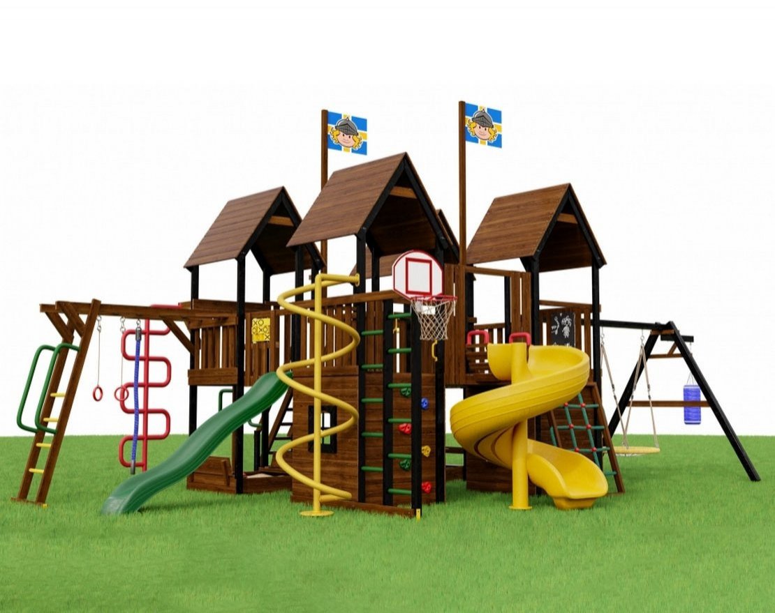 Детская площадка Рыцарский замок 1 - вид 3