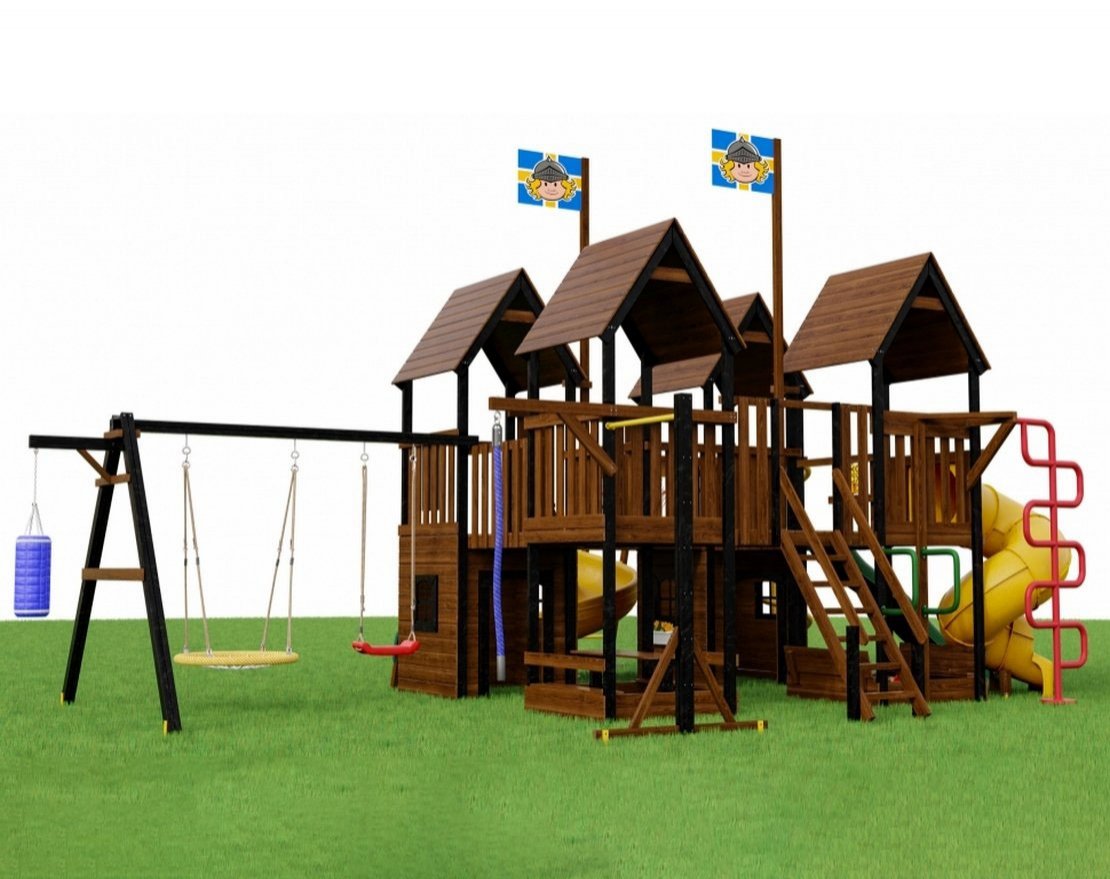 Детская площадка Рыцарский замок 2 - вид 3