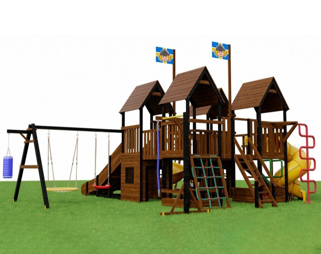 Детская площадка Рыцарский замок 3 - вид 2