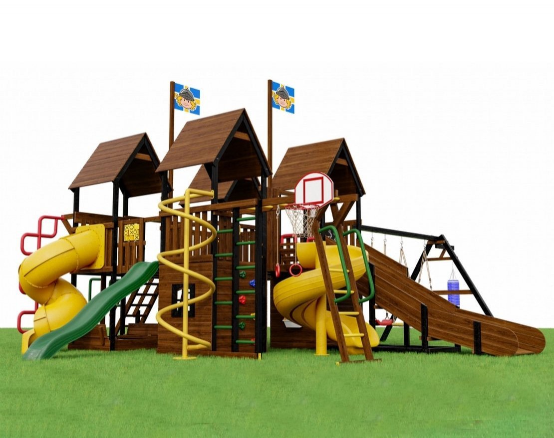 Детская площадка Рыцарский замок 3 - вид 4
