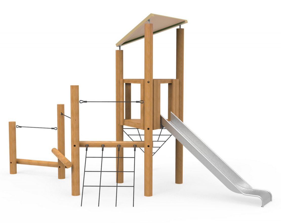 Детский игровой комплекс TORUDA Эко Мимоза 1 - вид 2