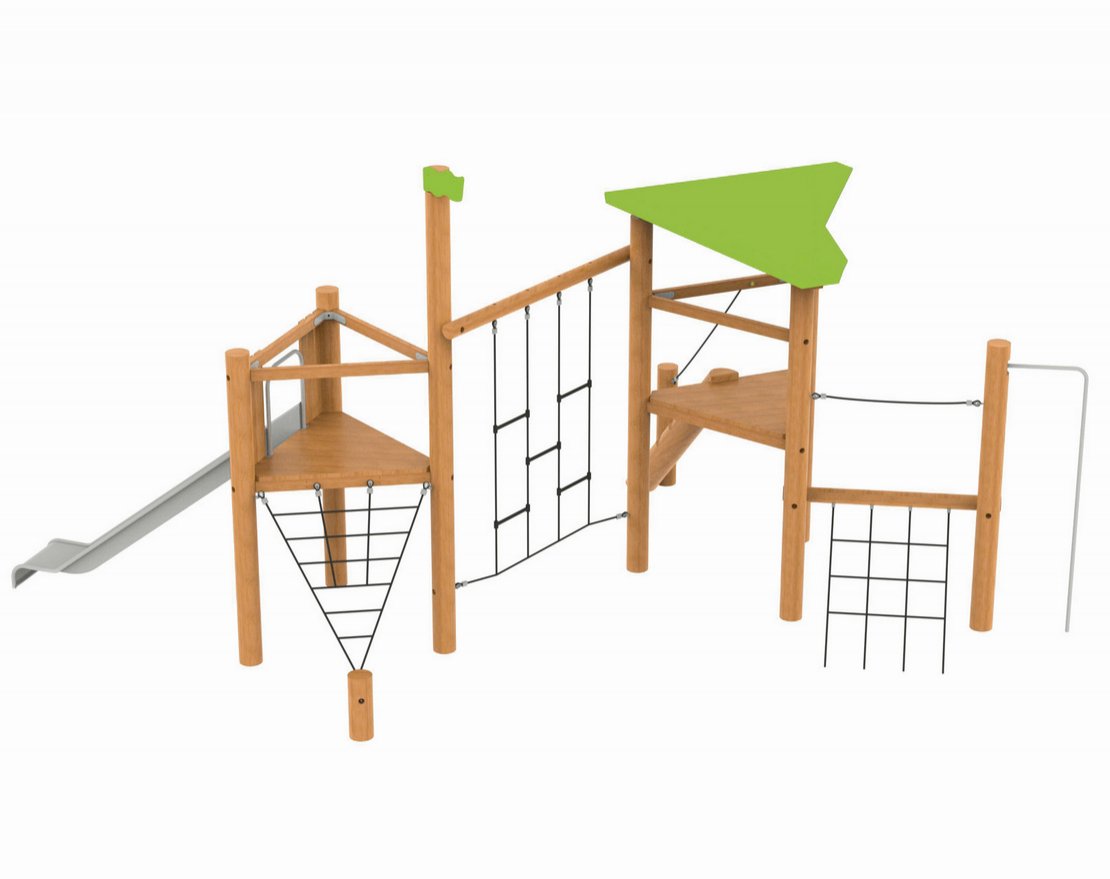 Детский игровой комплекс TORUDA Эко Мимоза 6 - вид 4