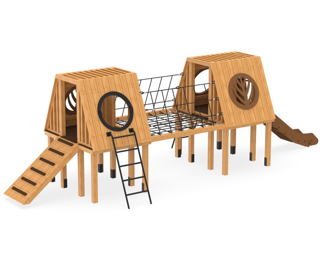 Детский игровой комплекс TORUDA Эко Кипарис 2 - вид 2