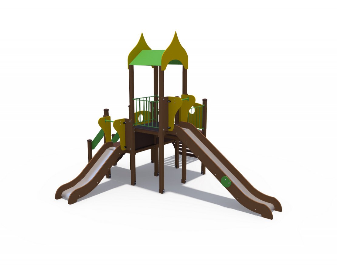 Детский игровой комплекс Браун Островок Н-900,1500 ДИО 04070 - вид 3