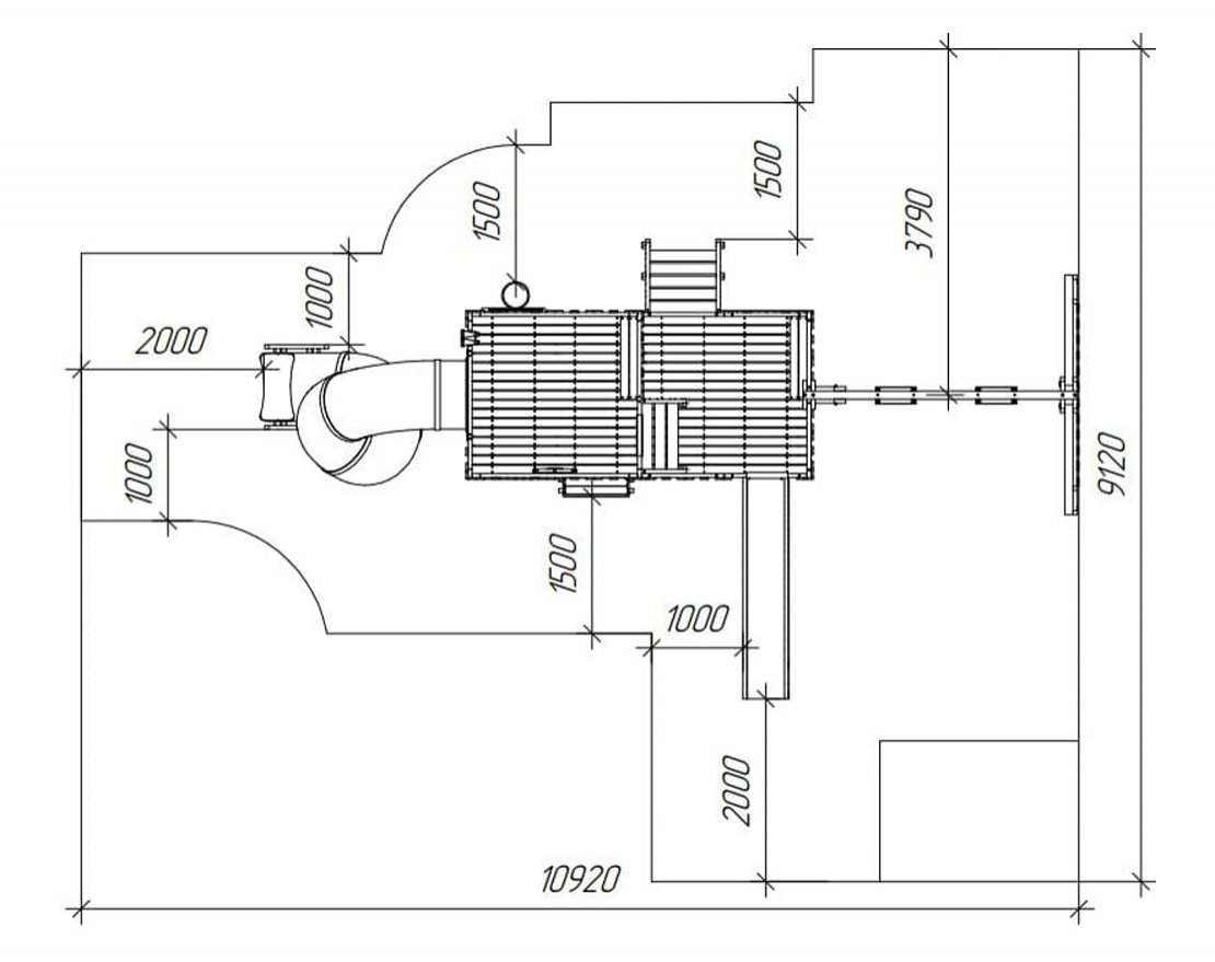 Детский игровой комплекс Домик приключений 6 - вид 4