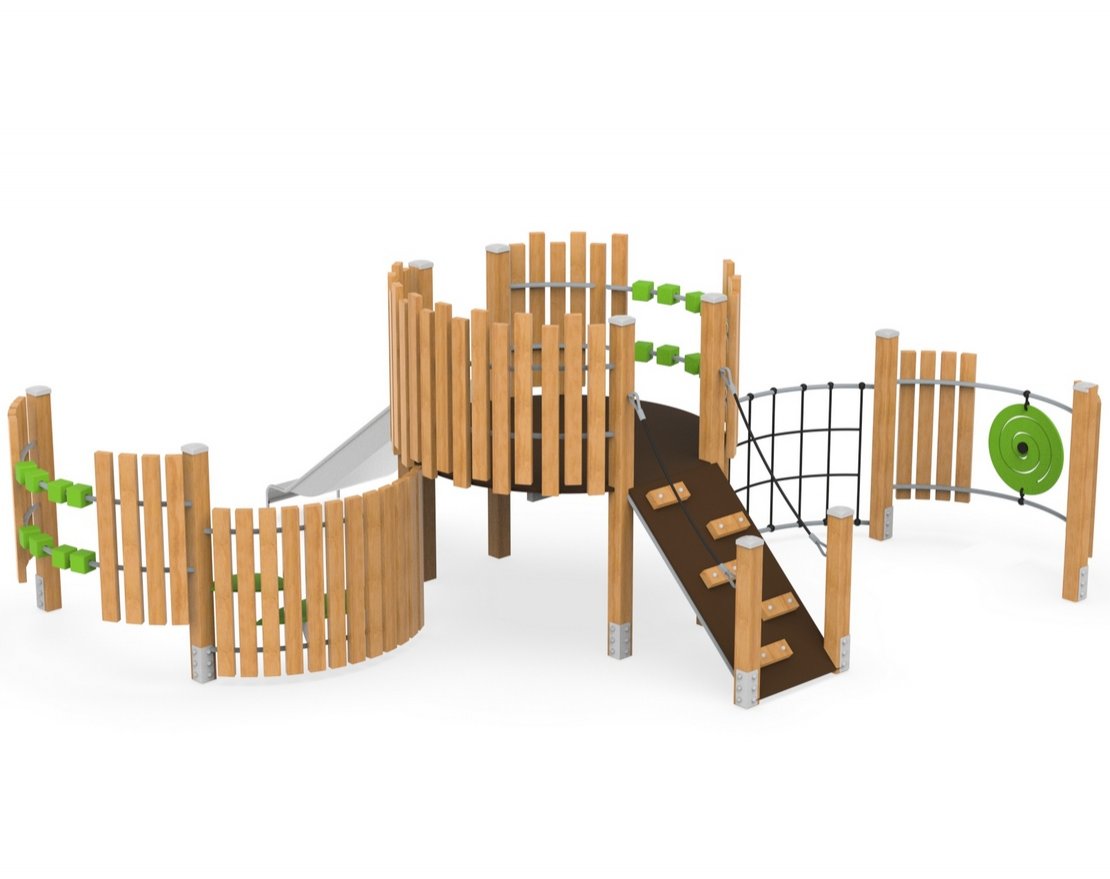 Детский игровой комплекс TORUDA Эко Кливия 1 - вид 2