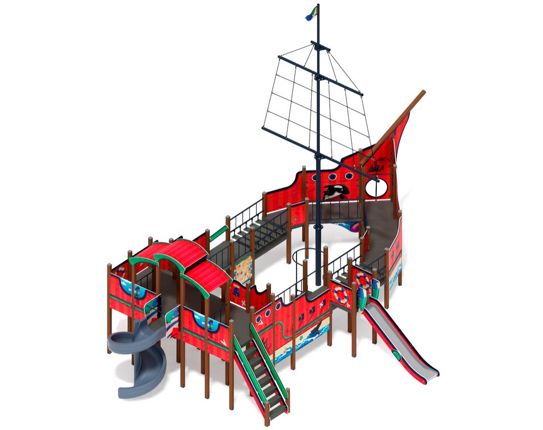 Детская игровая площадка Капитанский мостик-3 - вид 4