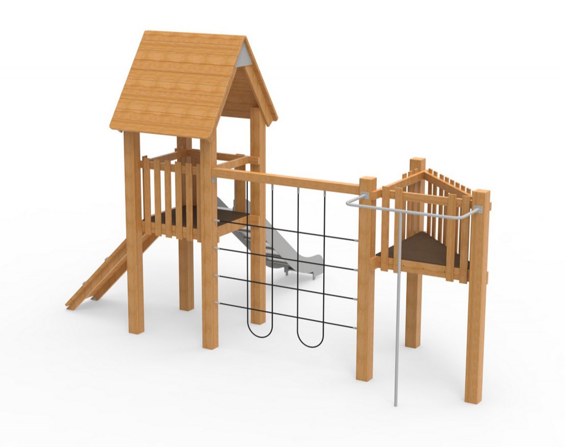 Детский игровой комплекс TORUDA Эко Мимоза 8 - вид 2