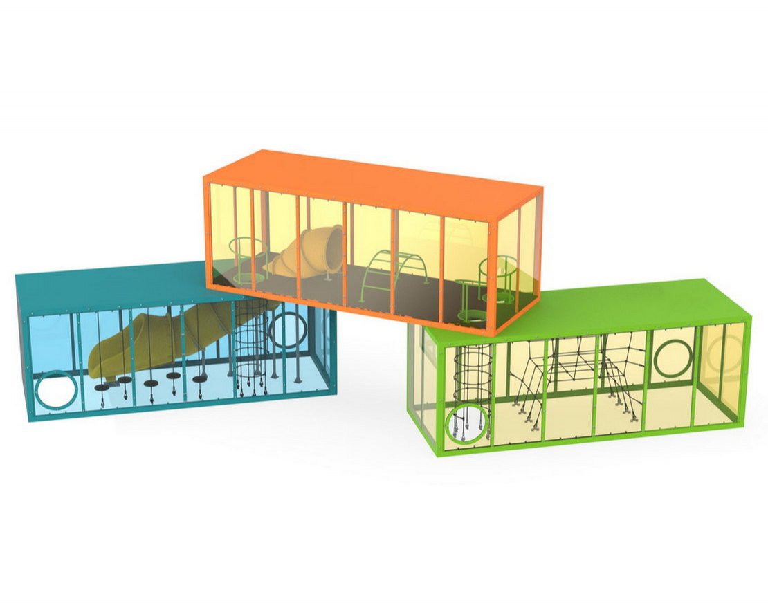 Детский игровой комплекс Конти 3 - вид 2