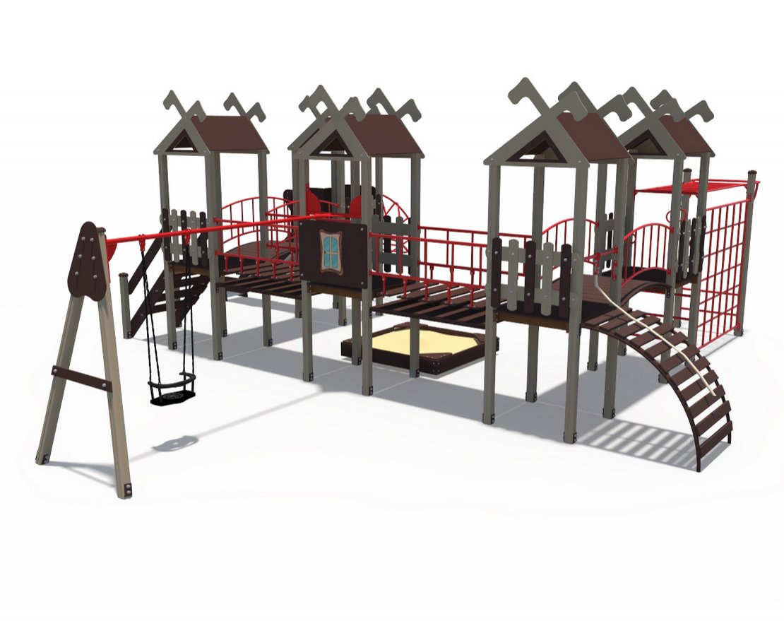 Детский игровой комплекс Лесная долина ДИО 06090 - вид 2