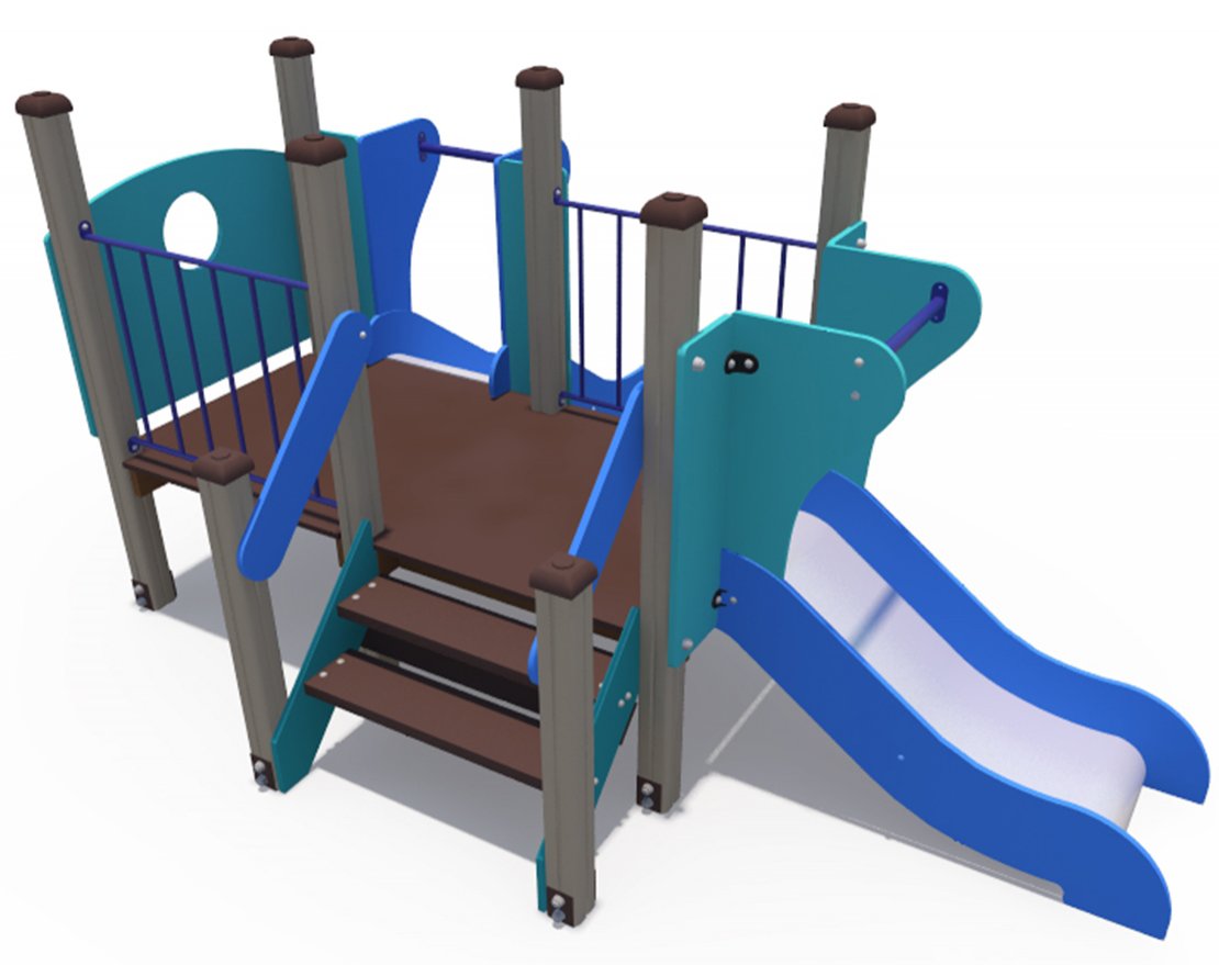 Детский игровой комплекс мини Лагуна ДИО 07000 - вид 2