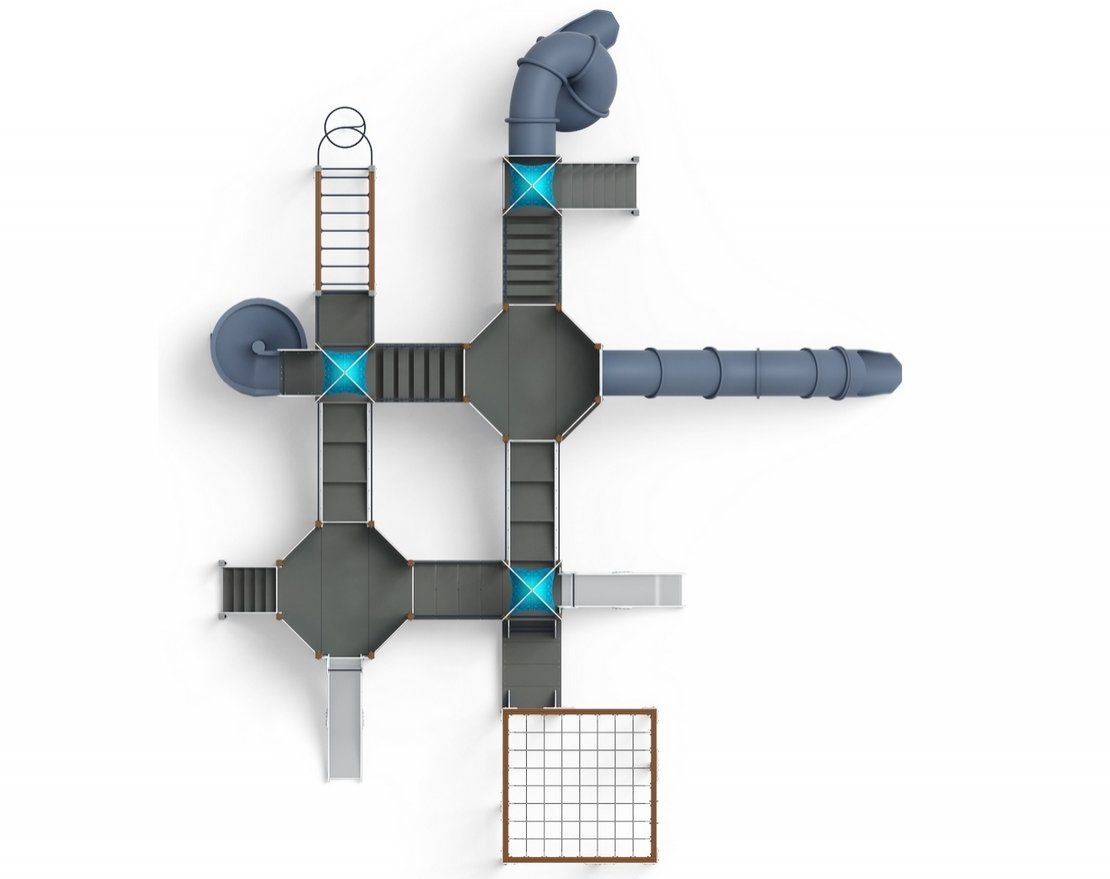 Детская игровая площадка Царь Тритон-5 - вид 4