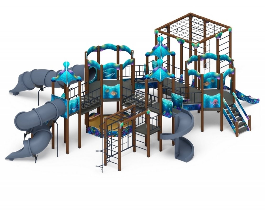 Детская игровая площадка Царь Тритон-5 - вид 5
