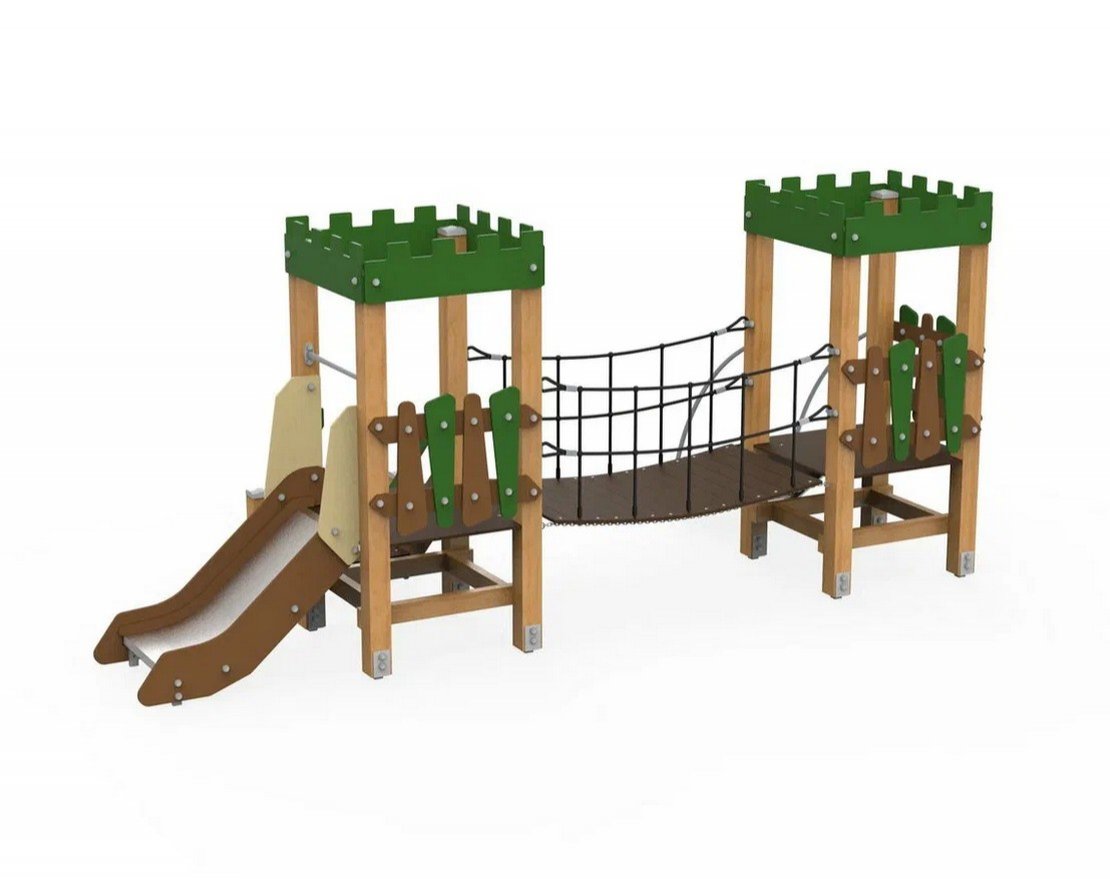 Детский игровой комплекс Крепость 1 - вид 2