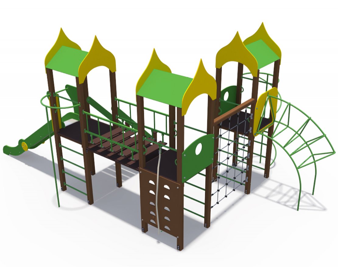 Детский игровой комплекс Поляна ДИО 08050 - вид 2