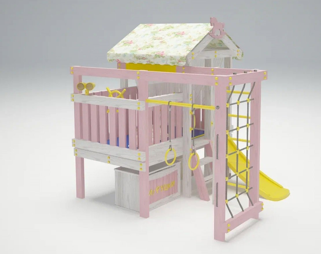 Детский игровой комплекс Весёлый уголок 1 - вид 5