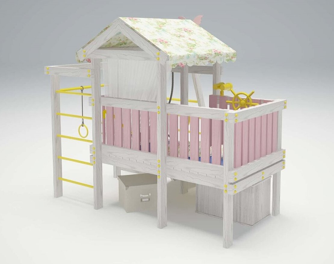 Детский игровой комплекс Весёлый уголок 2 - вид 4