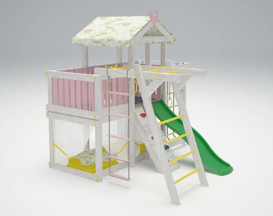Детский игровой комплекс Весёлый уголок 4 - вид 5