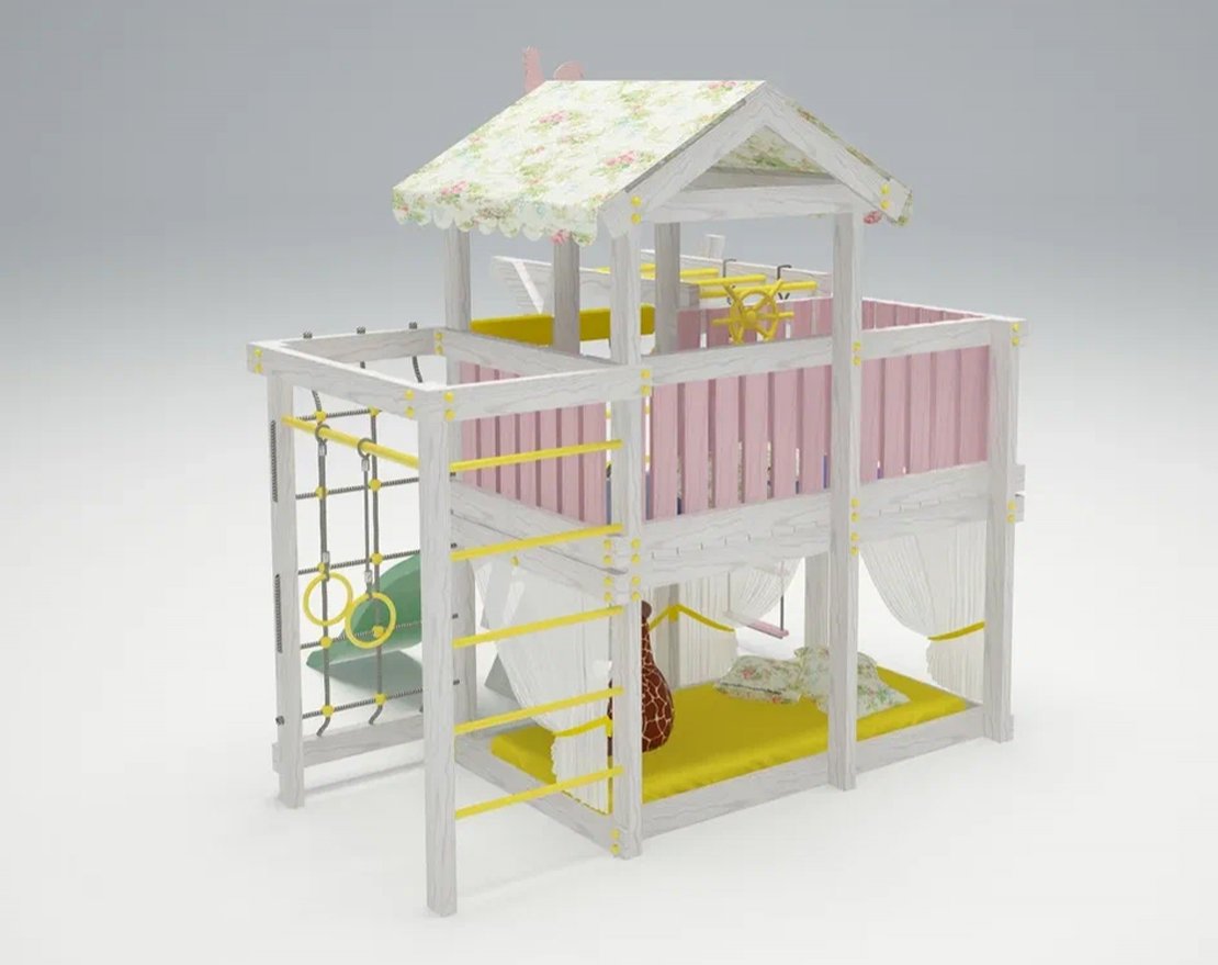 Детский игровой комплекс Весёлый уголок 4 - вид 4