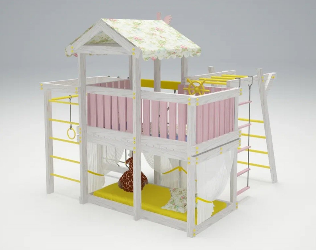 Детский игровой комплекс Весёлый уголок 4 - вид 3