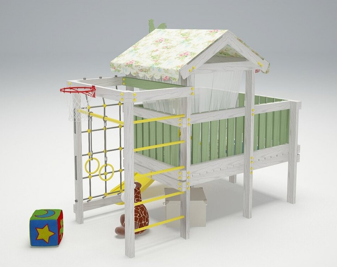 Детский игровой комплекс Весёлый уголок 7 - вид 3