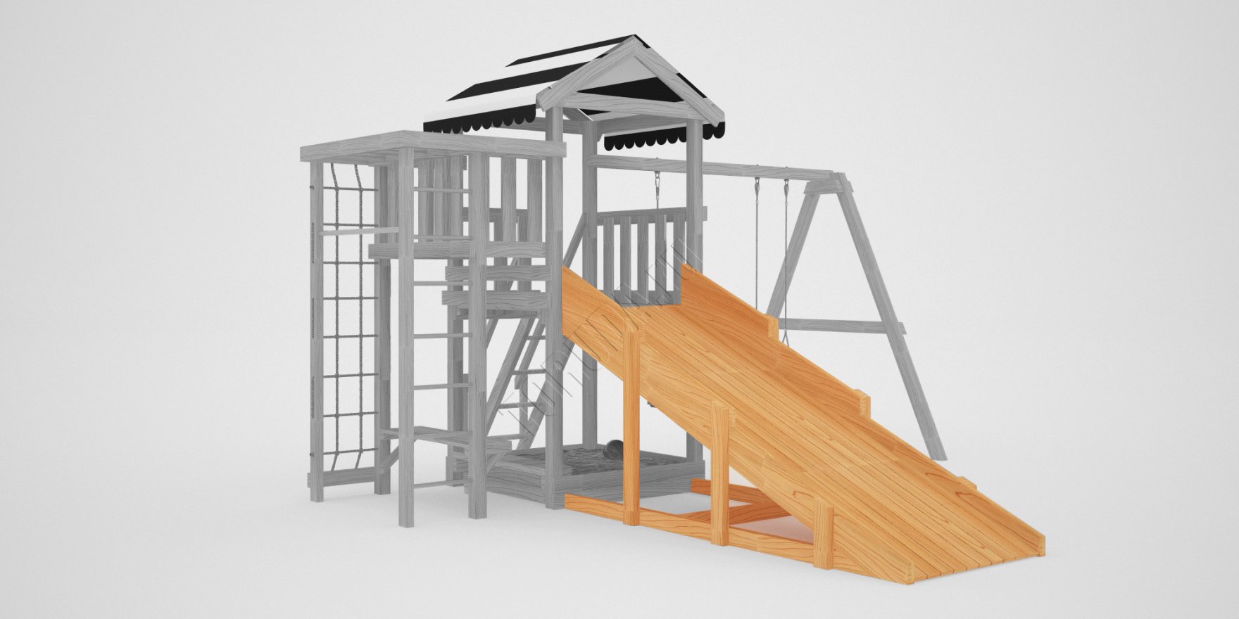Детская игровая площадка Гарда 3 (всесезонная) - вид 3