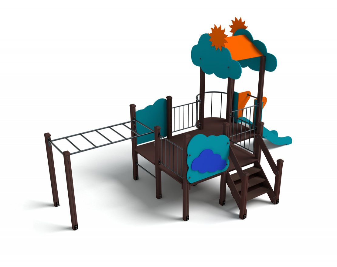 Детский игровой комплекс Сияние Н-750 - вид 4