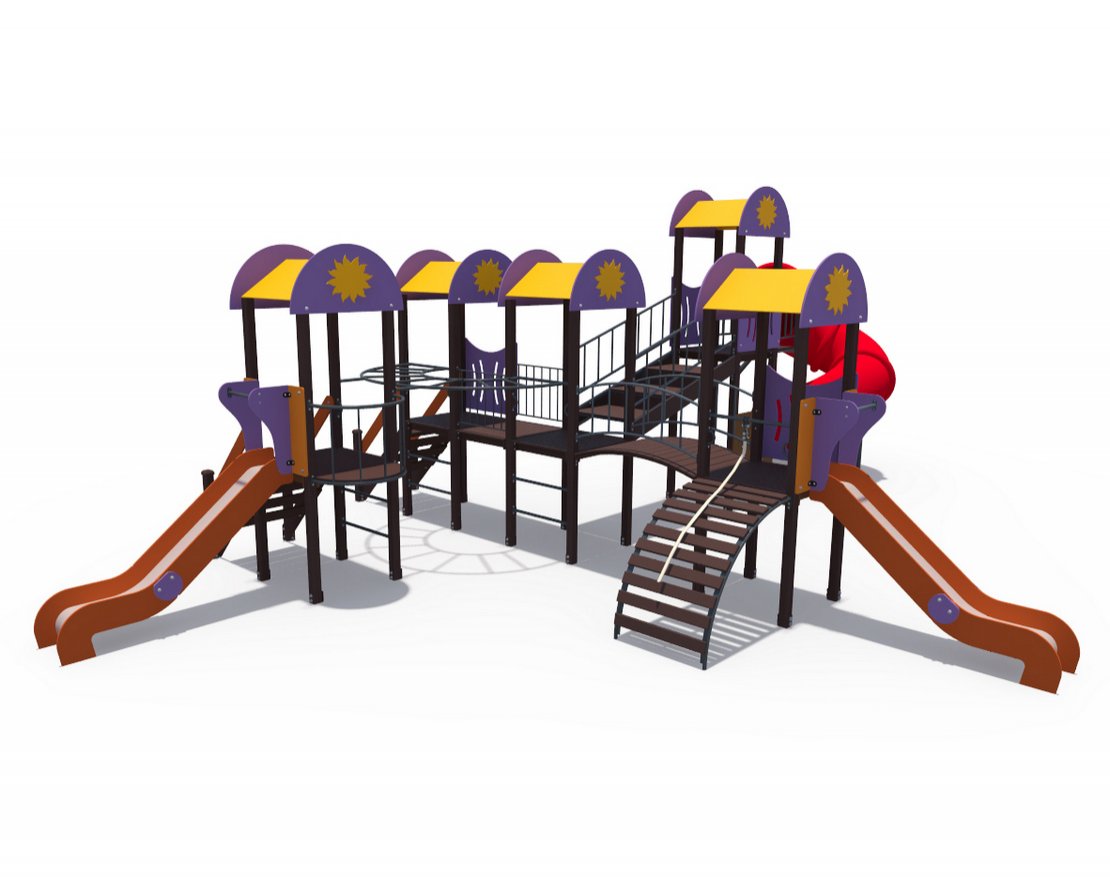 Детский игровой комплекс Солнышко Забава ДИО 03071 - вид 3