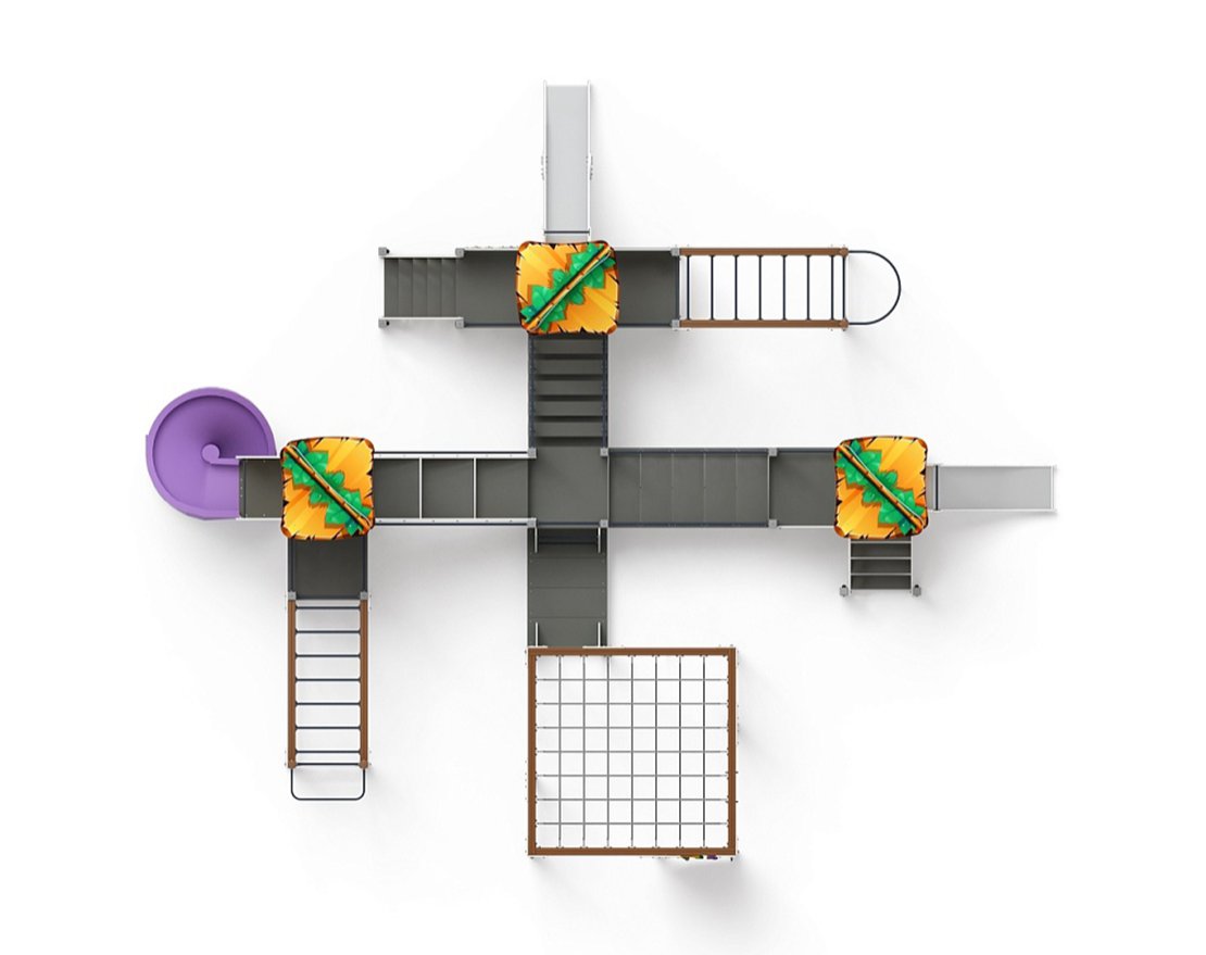 Детская игровая площадка Затерянный мир-3 - вид 3