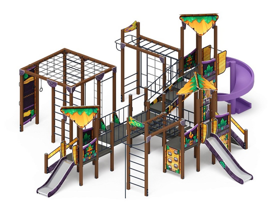 Детская игровая площадка Затерянный мир-3 - вид 4