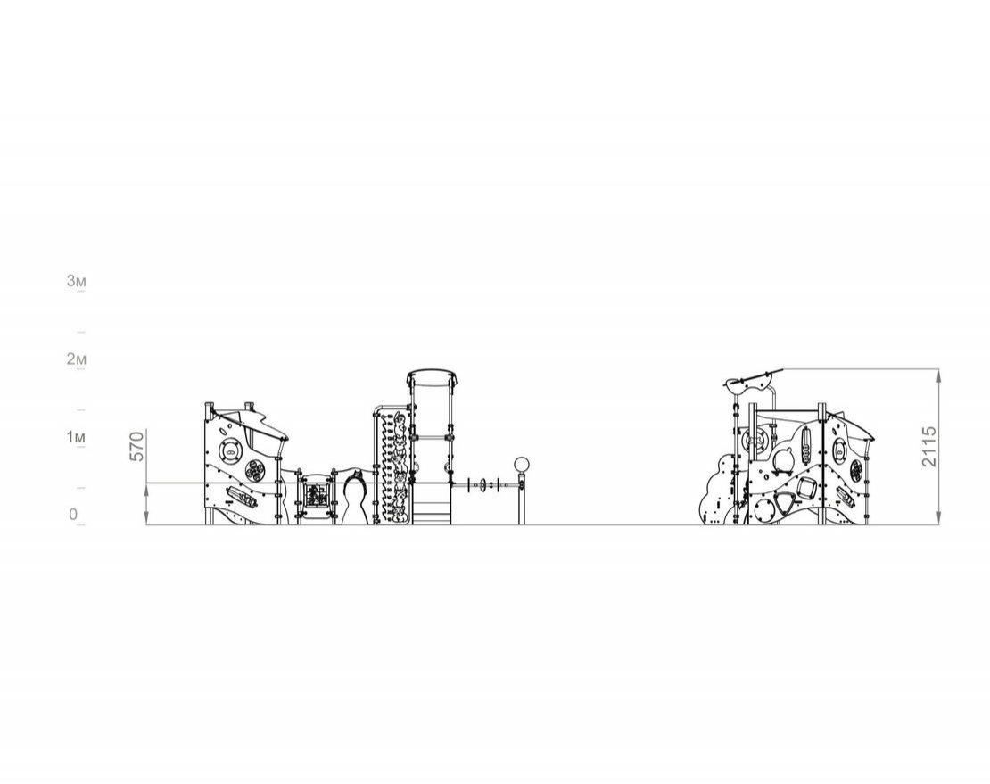 ДЕТСКОЕ ИГРОВОЕ ОБОРУДОВАНИЕ BABY BALL`I «BB-01.07» - вид 3