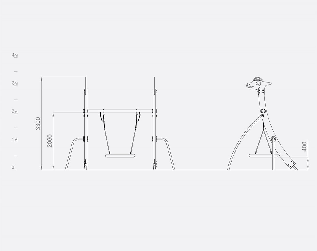 ДЕТСКОЕ ИГРОВОЕ ОБОРУДОВАНИЕ LAGO «LA-00.14» - вид 4