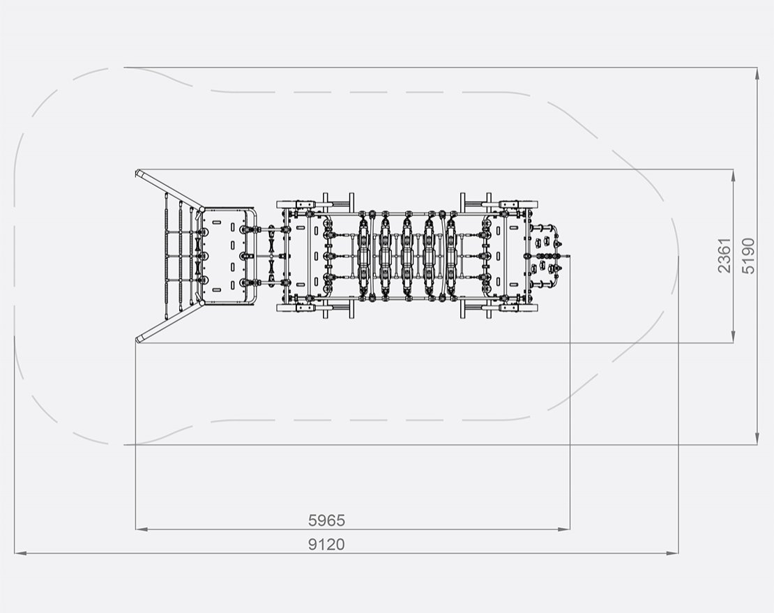 ДЕТСКОЕ ИГРОВОЕ ОБОРУДОВАНИЕ LAGO «LA-00.18» - вид 2