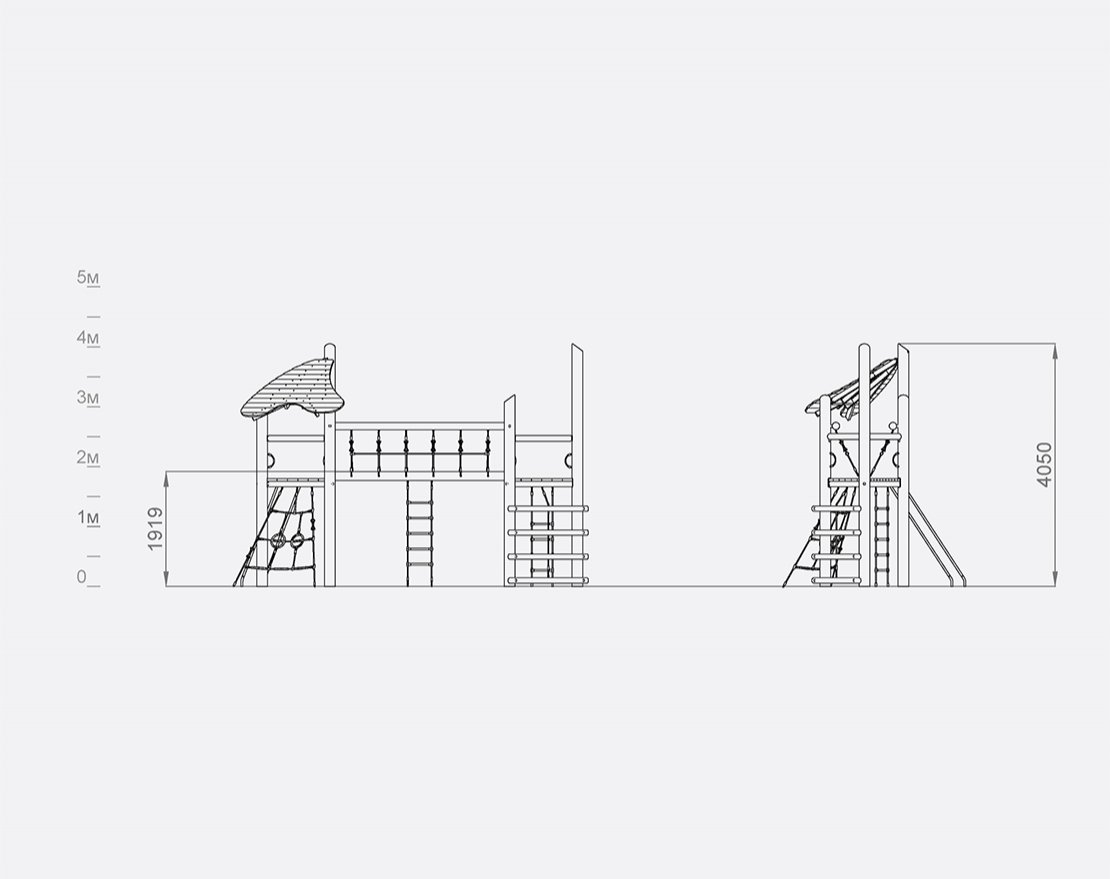 ДЕТСКОЕ ИГРОВОЕ ОБОРУДОВАНИЕ Legno «LE-01.04» - вид 4