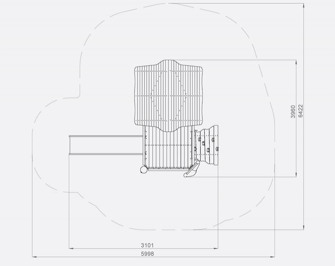 ДЕТСКОЕ ИГРОВОЕ ОБОРУДОВАНИЕ Legno «LE-08.07» - вид 2