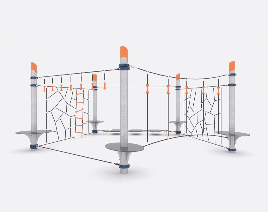 ДЕТСКОЕ ИГРОВОЕ ОБОРУДОВАНИЕ MODUL «MO-05.05» - вид 2
