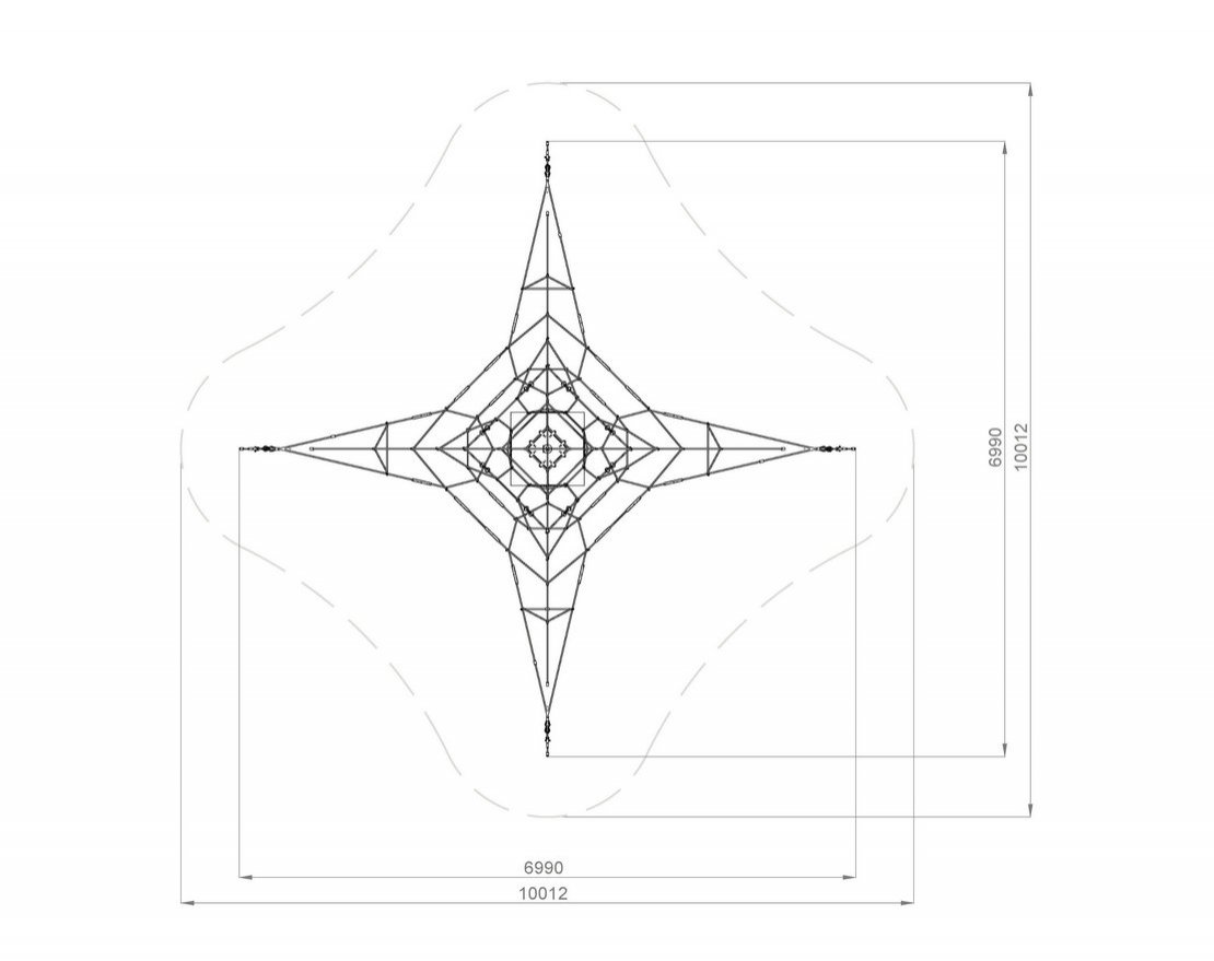 ДЕТСКОЕ ИГРОВОЕ ОБОРУДОВАНИЕ PYRAMID «PY-00.07» - вид 4