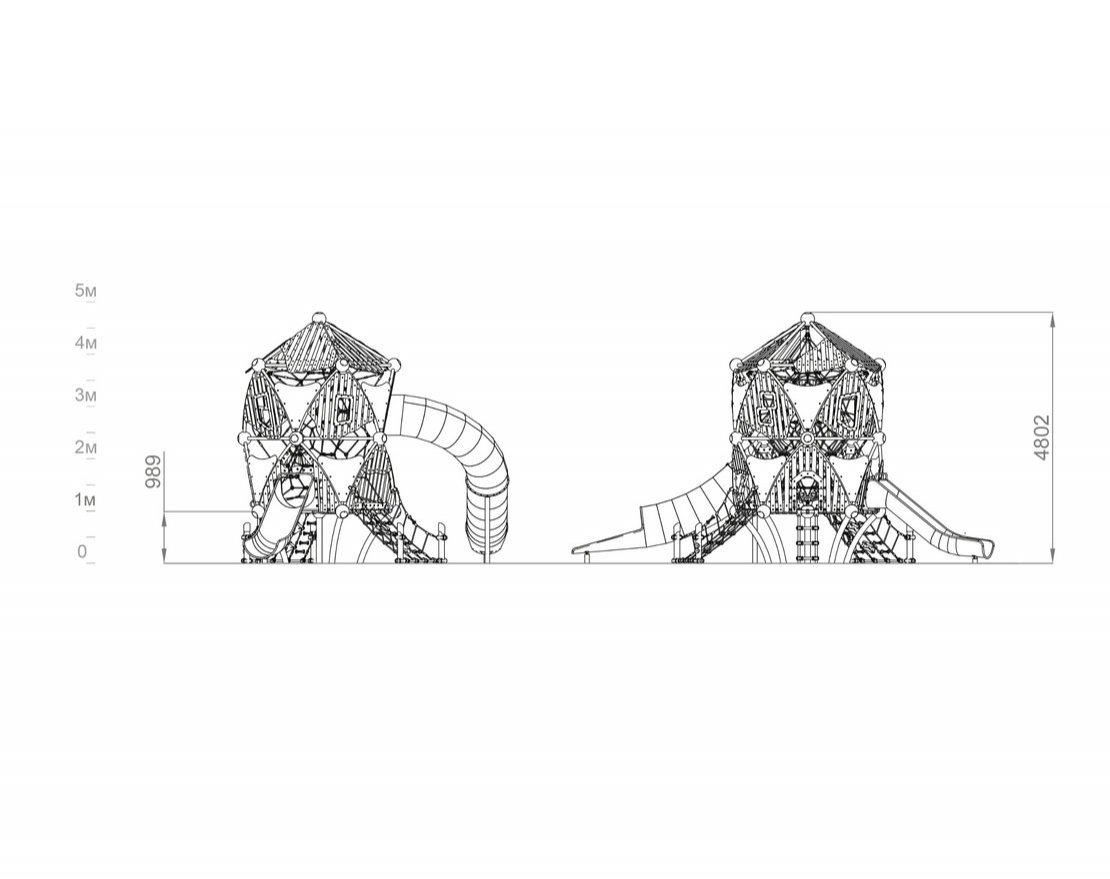 ДЕТСКОЕ ИГРОВОЕ ОБОРУДОВАНИЕ WOODHOUSE «WH-01.06» - вид 3