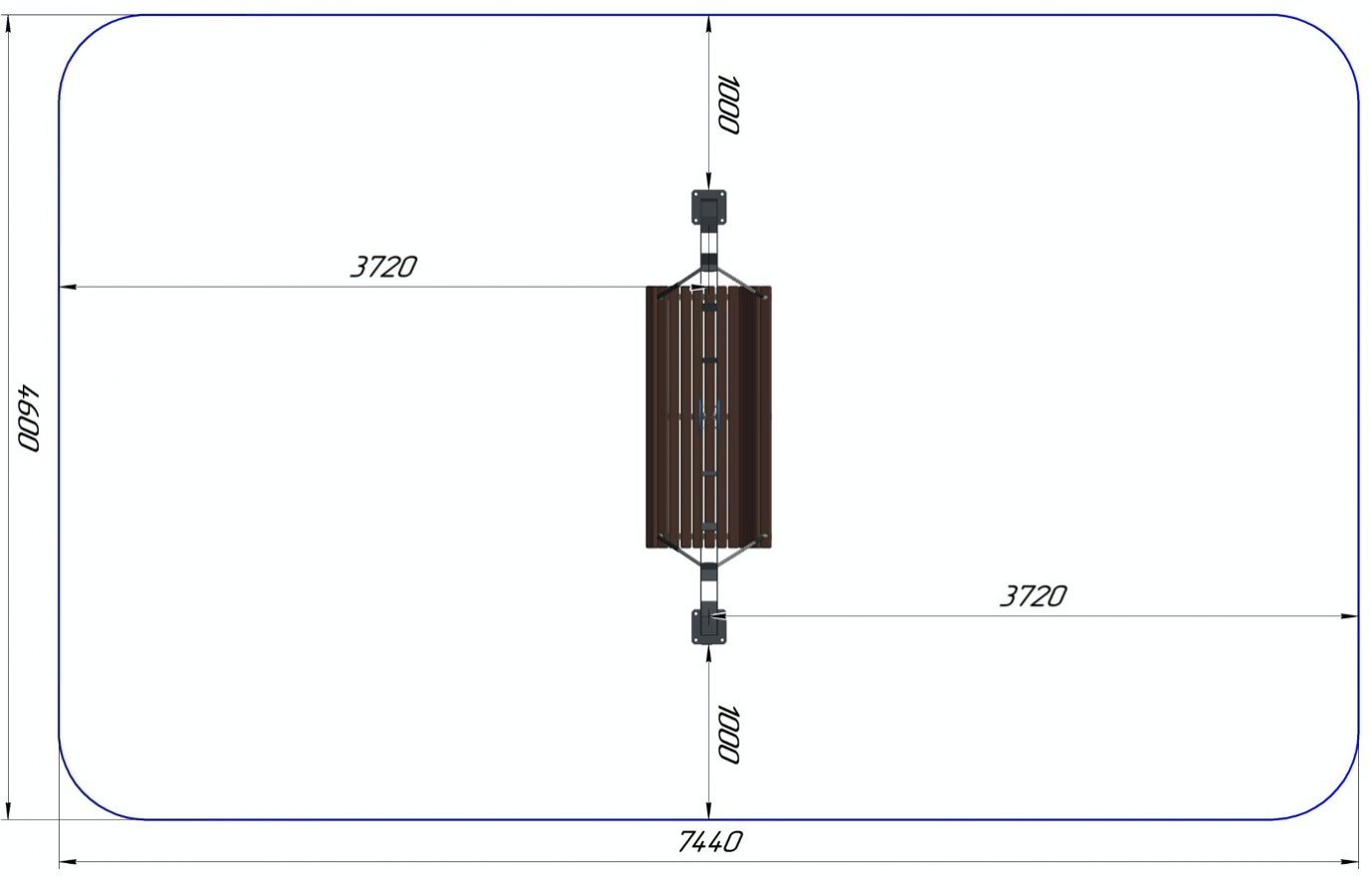 Диван-качели Утопия - вид 4