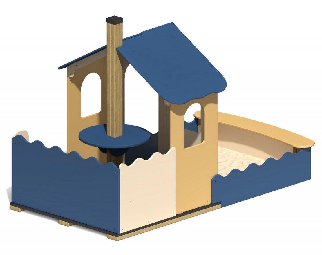 Домик-беседка Живописное побережье - вид 3