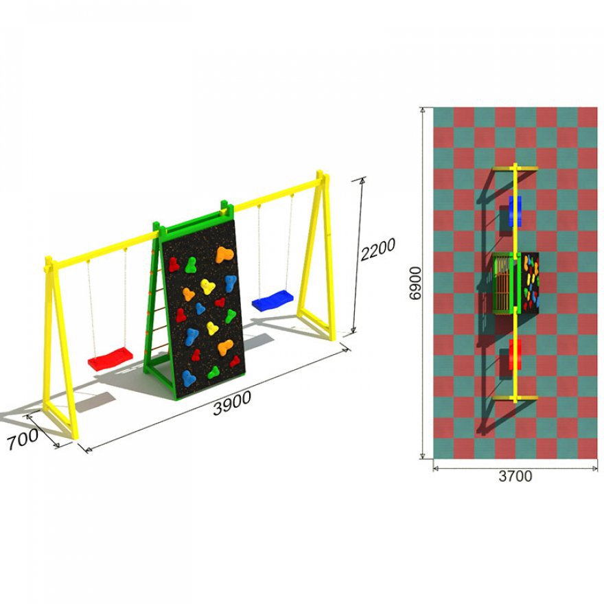 ДСК Качели Спорт 3.3 - вид 3
