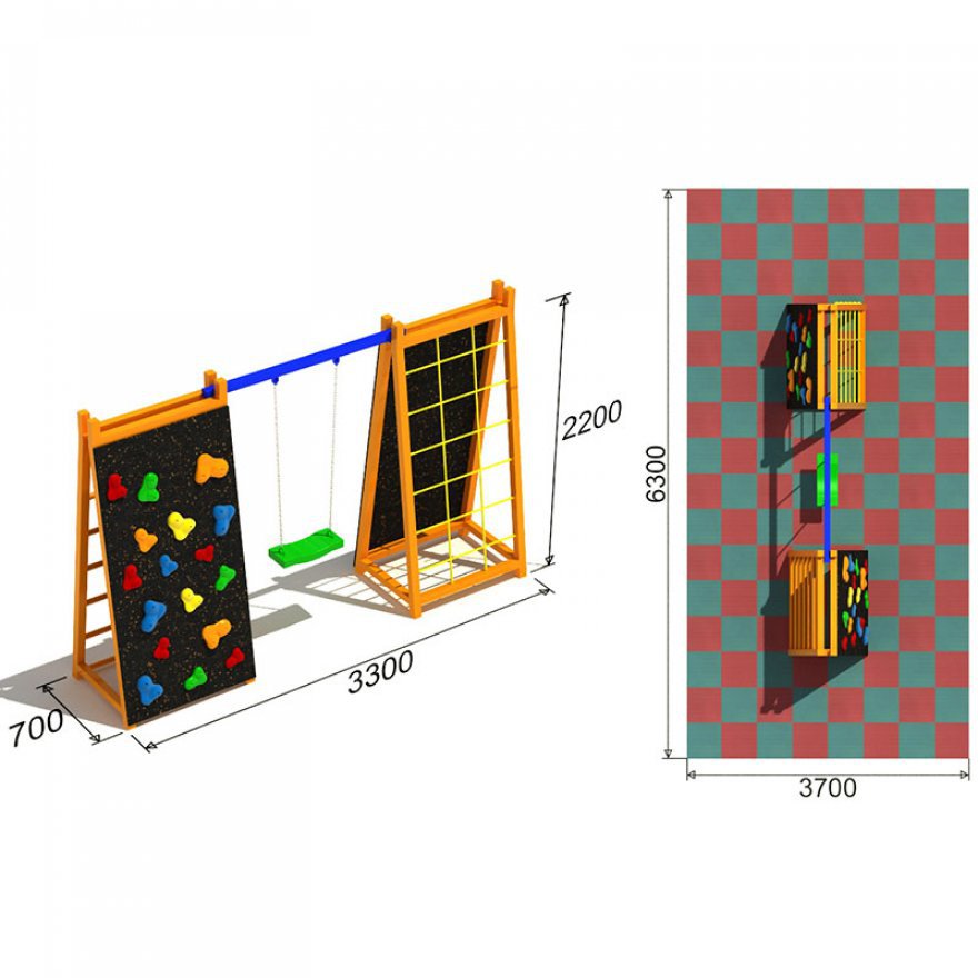 ДСК Качели Спорт 4.1 - вид 3