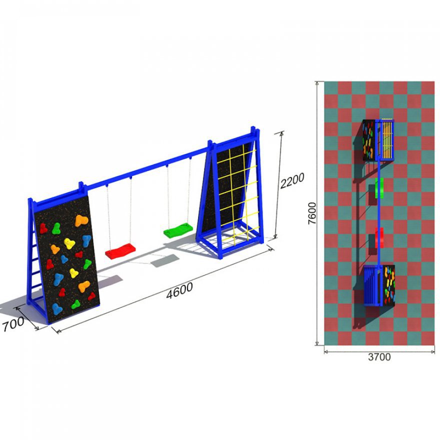 ДСК Качели Спорт 5.1 - вид 3
