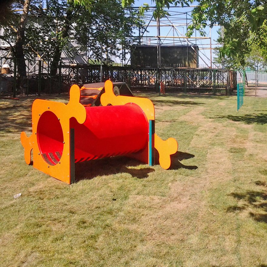 Элемент для выгула собак Труба проходная - вид 4