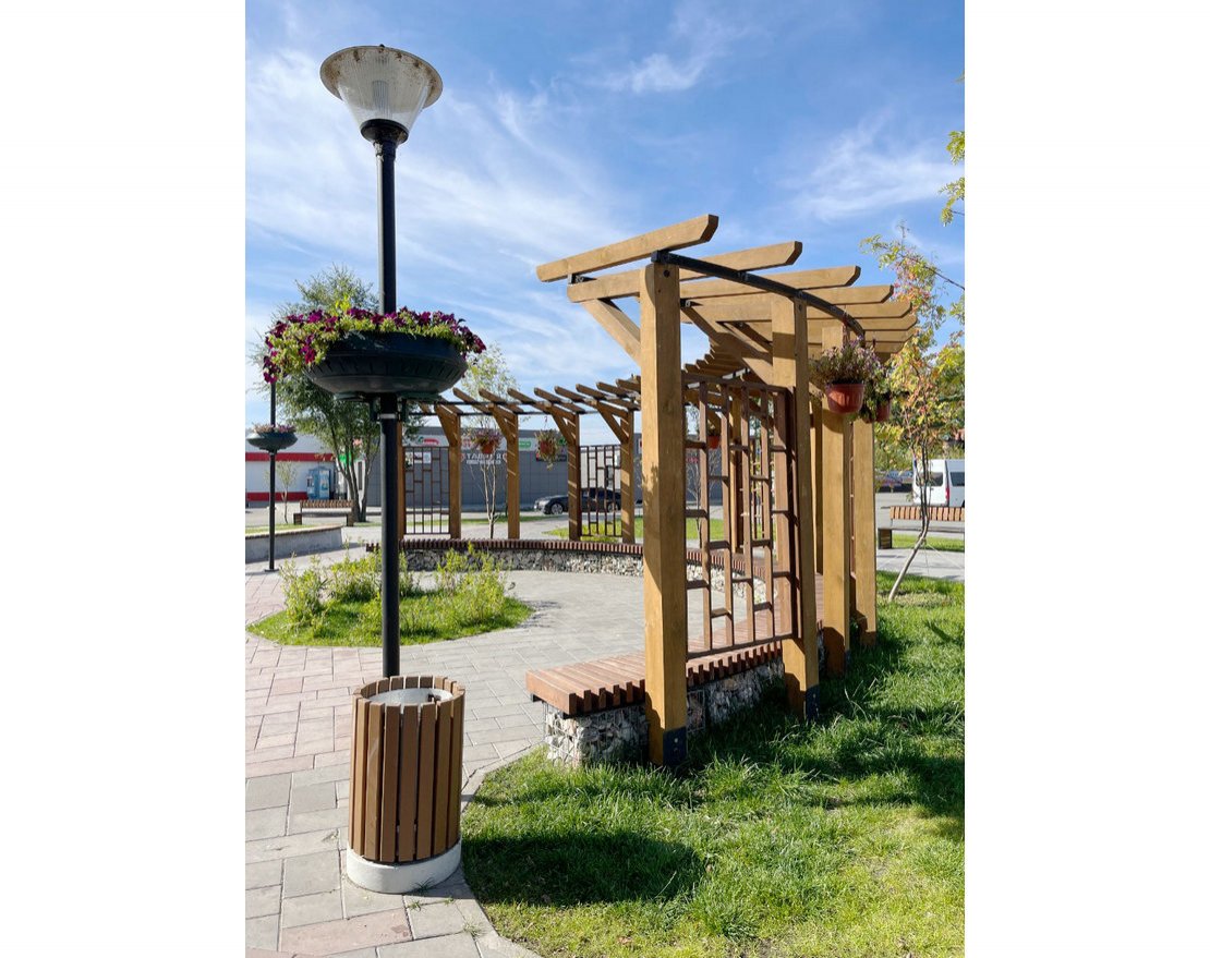 Фонарь уличный Акация 3,5 м (комплект) - вид 2