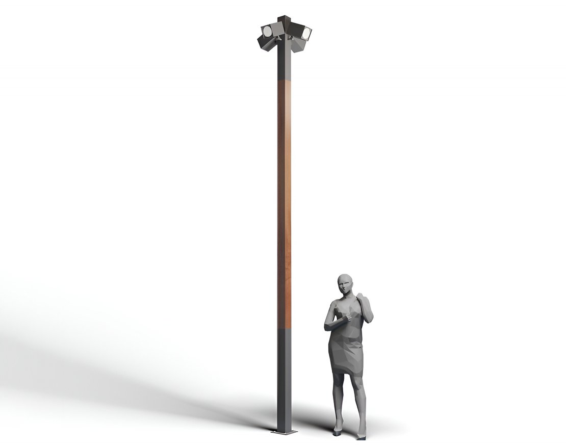 Фонарь уличный Куба - 1 (комплект) - вид 4