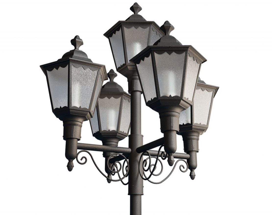 Фонарь уличный Пушкин мини 1 (комплект) - вид 2